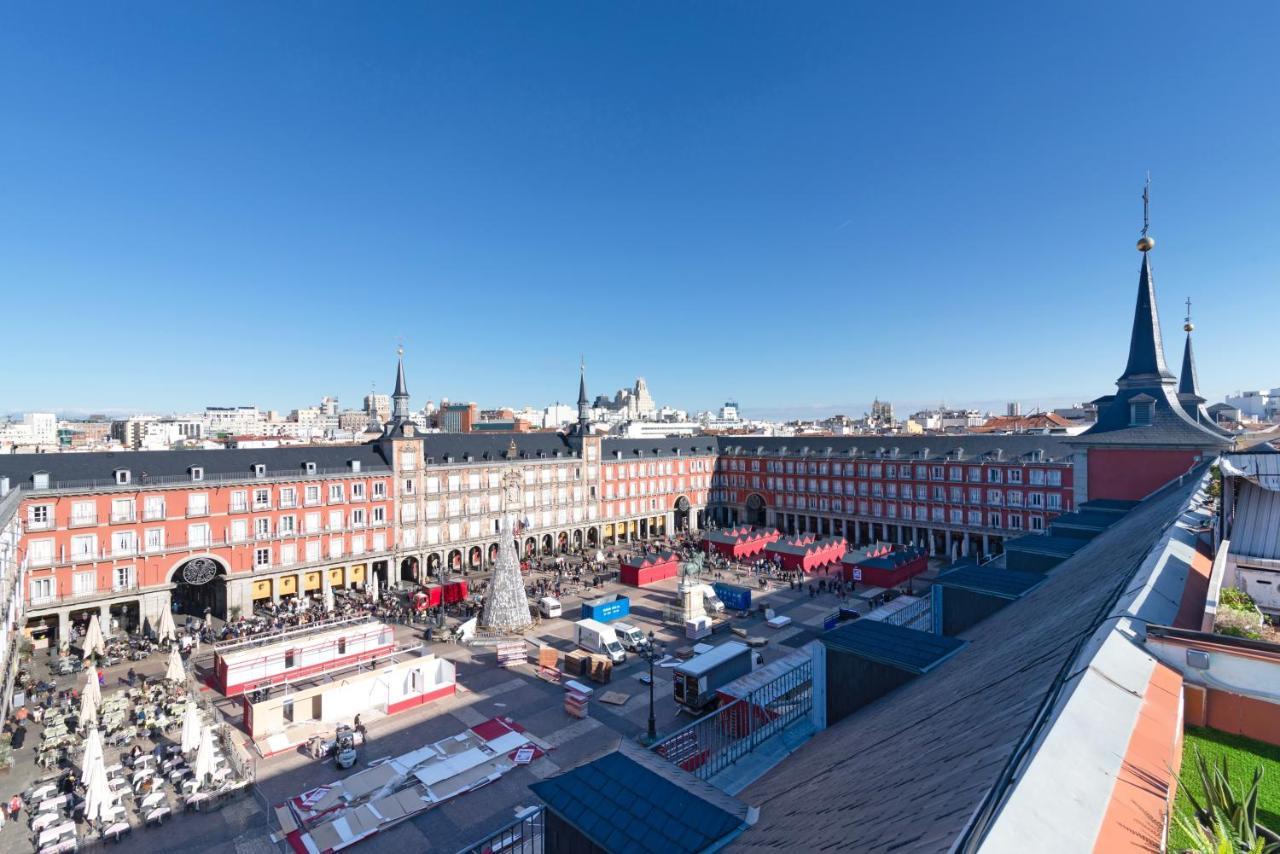 Historic Penthouse Plaza Mayor Мадрид Экстерьер фото